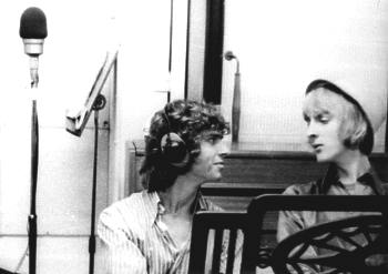 Tony and Ant during the recording sessions